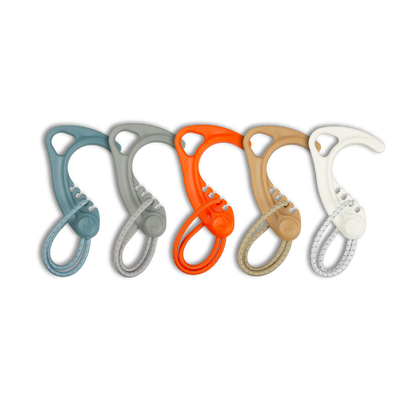 Gear Hook Multi-purpose Hanger by 8TIMBER Build Your Carry Series 5 Pack / Multicolor
